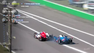 CONTACT AT 300kph | Toyota #7 vs Alpine #36 | 2022 6 Hours of Monza | WEC