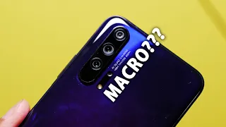 Honor 20 Pro: Super close!