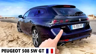 PEUGEOT 508 SW GT 2019: better than Mercedes, BMW, Audi?