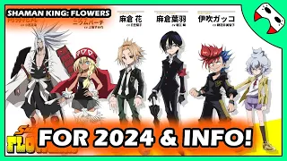 Shaman King: Flowers Sequel Coming in 2024! Trailer & Info!