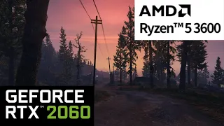 RUST RTX 2060 -Ryzen 5 3600 1080p DLSS  BENCHMARK FPS TEST