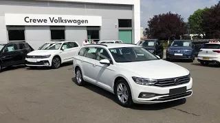 Brand New Volkswagen Passat Estate SE Nav 2.0TDI 150PS in Pure White Solid