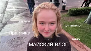 МАЙСКИЙ ВЛОГ. ПОЕЗДКА ДОМОЙ. ВИНО. ПИТЕР. ПРОГУЛКИ