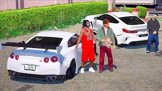 ОБМЕНЯЛ BMW M8 НА NISSAN GTR - РЕАЛЬНАЯ ЖИЗНЬ 2.0 GTA 5  ⚡ГАРВИН