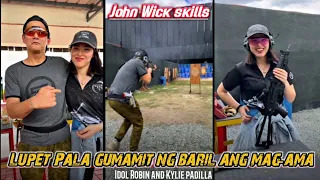 Robin Padilla at kylie Padilla Nagpakitang Gilas Sa firing! #viral