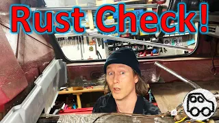 Porsche Classic Car Restoration Project - Car Rust Check