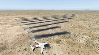 How Much Runway Does An A380 Really Need? - X-Plane 11