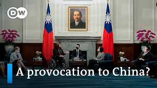 China angered by Taiwan-US trade talks | DW News