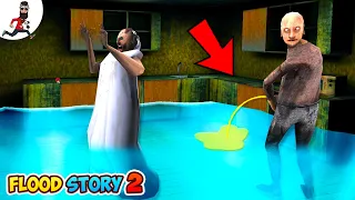 Flood in Granny's house 2 ★ Funny Animation Granny, Grandpa, Ice Scream