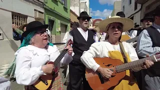 Cientos de personas celebran la Romería de San José Obrero en el Cruce de Arinaga