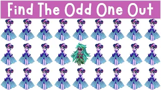 Find The Odd One Out: MLP Equestria Girls Legend of Everfree | MLP Quiz
