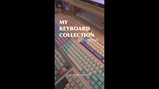 My Keyboard Collection | Alu Edition ☁