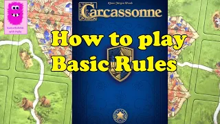 Carcassonne: 20th Anniversary Edition, How to PLay Basic Rules