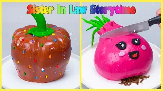 😍 Sister In Law Storytime 🌈 Best Satisfying Fondant Fruit Cake Decorating Tutorials