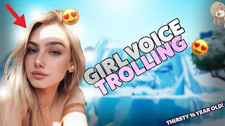 GIRL VOICE TROLLING A THIRSTY 16 YEAR OLD 🤤