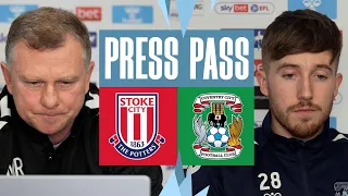 Mark Robins and Josh Eccles look ahead to Coventry City’s trip to Stoke 🎙️