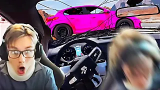 BeamNG but your dad has road rage