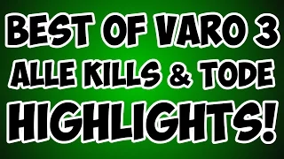Minecraft VARO 3 Highlights - Alle Kills & Tode + Rangliste