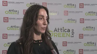 ATTICA GREEN EXPO-Γεωργία Παράσχου ιδρύτρια του Humanity Greece