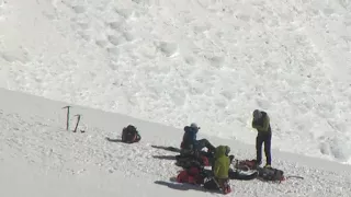 Dramatic rescue effort on Oregon's Mt. Hood