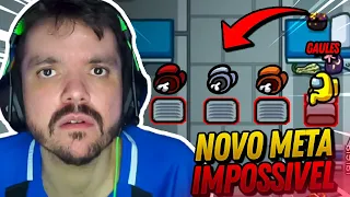 IMPOSSIVEL GAULES CAIU 4 SEGUIDAS DE IMPOSTOR E CRIOU UM NOVO META NO AMONG US!!!