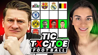 FOOTBALL TIC TAC TOE Vs @stuntpeggnieve