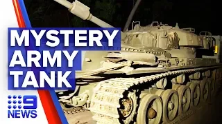 Mysterious abandoned army tank found in Sydney | Nine News Australia