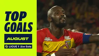 Top goals Ligue 1 Uber Eats - August (season 2022/2023)