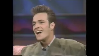 Luke Perry on Into the Night with Rick Dees