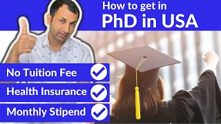 How to get into fully funded PhD in USA as an International Student