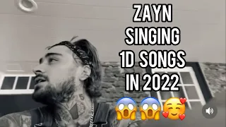 ZAYN SINGING ONE DIRECTION IN 2022?!? (Night Changes & You & I high note)