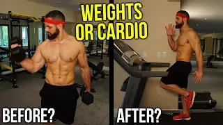 Cardio Before or After Weight Training to Burn Fat Fast (Same Day? Which First?)