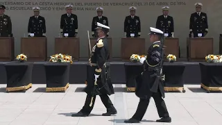 Jura de Bandera de la Escuela Médico y Enfermería Naval