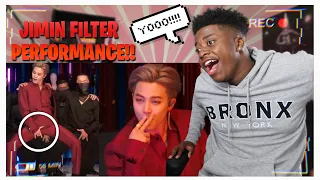 FIRST TIME REACTING TO JIMIN'S FILTER PERFORMANCE!! (MUST WATCH!!)