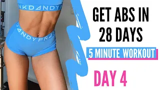 28 DAY ABS CHALLENGE | DAY 4 || SIDE ABS