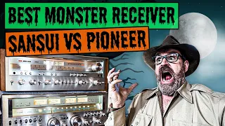 Best Vintage Receiver!! Pioneer vs Sansui!  Who is the King of the Monster Receivers?