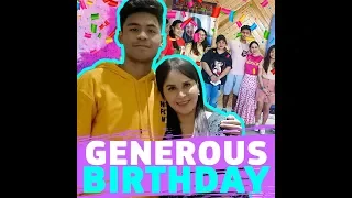 Generous birthday | KAMI | Manny and Jinkee Pacquiao’s son Michael celebrated his birthday
