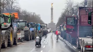 Фермеры неделю блокируют улицы Берлина