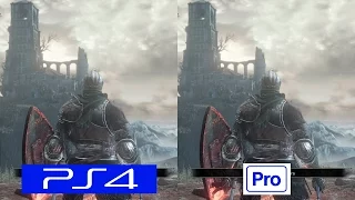 Dark Souls 3 | PS4 Pro VS PS4 | COMPARISON | Comparativa