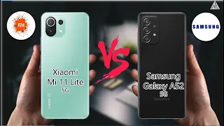 Xiaomi Mi 11 Lite 5G VS Samsung Galaxy A52 5G | Samsung | Xiaomi | 5G | VS| Comparison