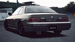 (GT6) Nissan SILVIA Q's (S13) '88 - Exhaust Comparison