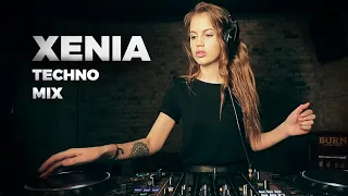 Xenia - Live @ Radio Intense Kyiv 28.12.2019 // Techno Mix