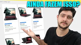 COMPREI UM NOTEBOOK DE UM ANÚNCIO GOLPE PRA VER ATÉ ONDE ISSO IRIA