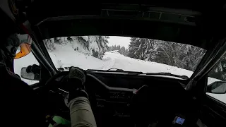 Winter Rally 2021 ONBOARD - Norbert Maior & Francesca Maior - PS3 „Hârboca 1”