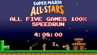 [Speedrun] Super Mario All-Stars - All Five Games 100% in 4:08:00