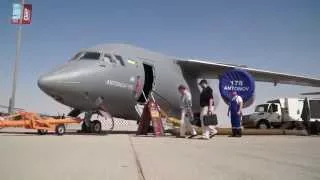 Dubai Airshow 2015 Day 3 Antonov An-178 DefenseWebTV