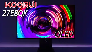 Koorui 27E8QK OLED Gaming Monitor Review OLED Dimming vs 27GS95QE & MSI 271QRX