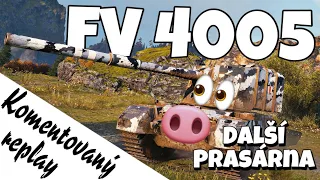 World of Tanks/ Komentovaný replay/ FV 4005  prasarna