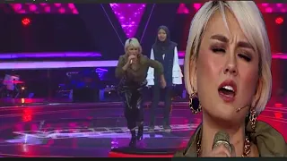 Agnez Mo Menyanyikan New Rules | Best Vocal | Keren Banget| Wow | Viral |The Voice Kids