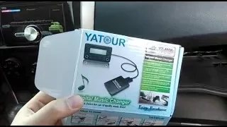 Установка USB адаптера YATOUR на Toyota Corolla 2008 г. ЧАСТЬ 2.